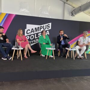 Panel dyskusyjny na Campus Polska 2024