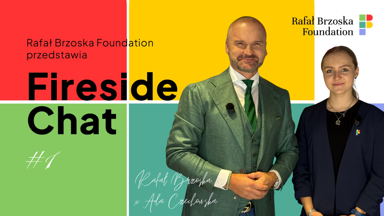 Fireside Chat – Rafał Brzoska w rozmowach ze Stypendystami RBF